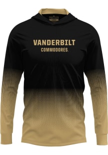 ProSphere Vanderbilt Commodores Mens Black Hex Pro Long Sleeve Hoodie