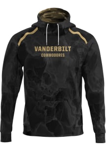 ProSphere Vanderbilt Commodores Mens Black Element Long Sleeve Hoodie