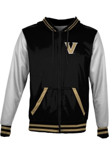 ProSphere Vanderbilt Commodores Mens Black Letterman Light Weight Jacket