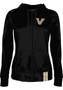 ProSphere Vanderbilt Commodores Womens Black Solid Light Weight Jacket