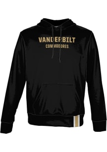 ProSphere Vanderbilt Commodores Mens Black Solid Long Sleeve Hoodie