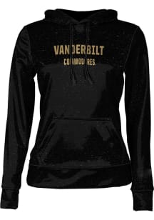ProSphere Vanderbilt Commodores Womens Black Heather Hooded Sweatshirt