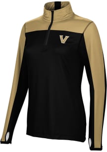 ProSphere Vanderbilt Commodores Womens Black Sharp 1/4 Zip Pullover
