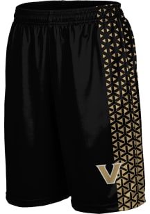 ProSphere Vanderbilt Commodores Mens Black Geometric Shorts