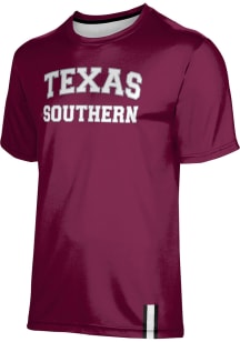 ProSphere Texas Southern Tigers Maroon Solid Short Sleeve T Shirt