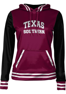 ProSphere Texas Southern Tigers Womens Maroon Letterman Hooded Sweatshirt