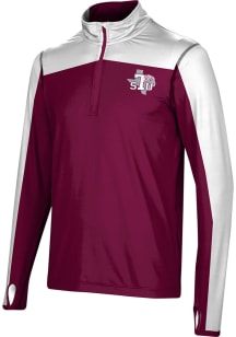 ProSphere Texas Southern Tigers Mens Maroon Sharp Long Sleeve 1/4 Zip Pullover