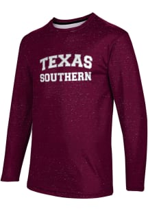 ProSphere Texas Southern Tigers Maroon Heather Long Sleeve T Shirt