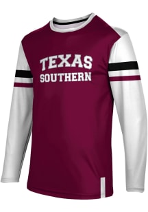 ProSphere Texas Southern Tigers Maroon Old School Long Sleeve T Shirt