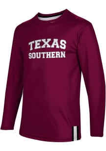 ProSphere Texas Southern Tigers Maroon Solid Long Sleeve T Shirt