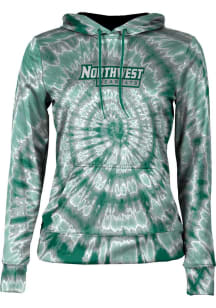 ProSphere Northwest Missouri State Bearcats Womens Green Tie Dye Hooded Sweatshirt