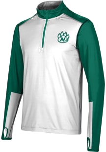 ProSphere Northwest Missouri State Bearcats Mens Green Counter Long Sleeve 1/4 Zip Pullover