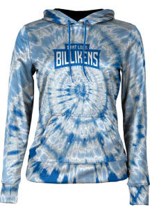 ProSphere Saint Louis Billikens Womens Blue Tie Dye Hooded Sweatshirt