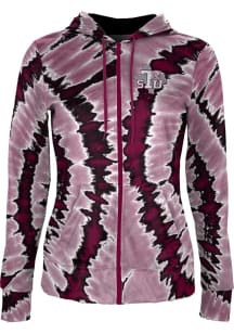 ProSphere Texas Southern Tigers Womens Maroon Tie Dye Light Weight Jacket