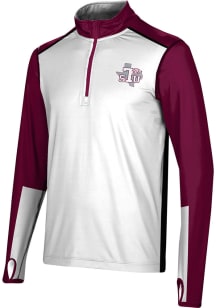 ProSphere Texas Southern Tigers Mens Maroon Counter Long Sleeve 1/4 Zip Pullover