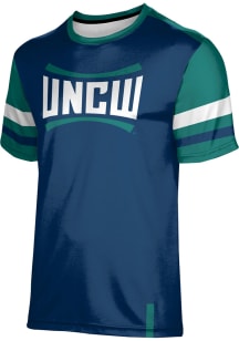 ProSphere UNCW Seahawks Navy Blue Old School Short Sleeve T Shirt