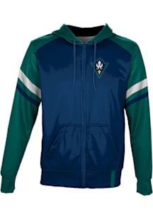 ProSphere UNCW Seahawks Mens Navy Blue Old School Light Weight Jacket