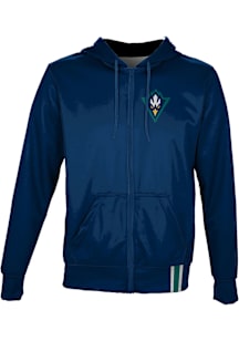 ProSphere UNCW Seahawks Mens Navy Blue Solid Light Weight Jacket