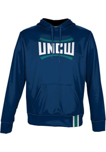 ProSphere UNCW Seahawks Youth Navy Blue Solid Long Sleeve Hoodie