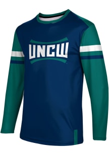 ProSphere UNCW Seahawks Navy Blue Old School Long Sleeve T Shirt