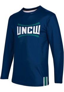 ProSphere UNCW Seahawks Navy Blue Solid Long Sleeve T Shirt