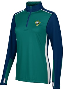 ProSphere UNCW Seahawks Womens Navy Blue Counter 1/4 Zip Pullover