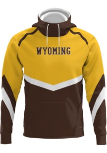 ProSphere Wyoming Cowboys Mens Brown Legacy Long Sleeve Hoodie