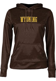 ProSphere Wyoming Cowboys Womens Brown Heather Hooded Sweatshirt