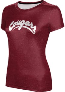 ProSphere Washington State Cougars Womens Red Heather Short Sleeve T-Shirt