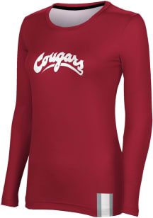 ProSphere Washington State Cougars Womens Red Solid LS Tee