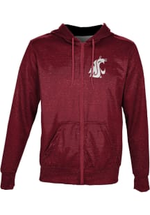 ProSphere Washington State Cougars Mens Red Heather Light Weight Jacket