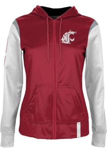ProSphere Washington State Cougars Womens Red Tailgate Light Weight Jacket