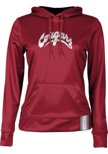 ProSphere Washington State Cougars Womens Red Solid Hooded Sweatshirt