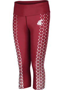 ProSphere Washington State Cougars Womens Red Geometric Pants