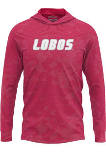 ProSphere New Mexico Lobos Mens Red Disrupter Long Sleeve Hoodie