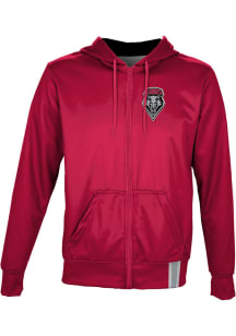 ProSphere New Mexico Lobos Mens Red Solid Light Weight Jacket