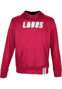 ProSphere New Mexico Lobos Youth Red Solid Long Sleeve Hoodie