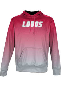 ProSphere New Mexico Lobos Youth Red Zoom Long Sleeve Hoodie