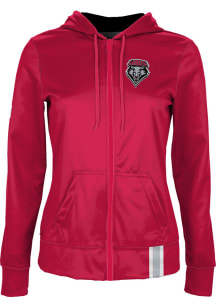 ProSphere New Mexico Lobos Womens Red Solid Light Weight Jacket