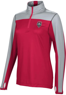 ProSphere New Mexico Lobos Womens Red Sharp 1/4 Zip Pullover