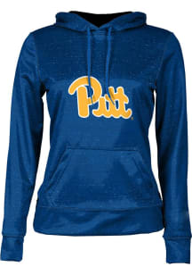 ProSphere Pitt Panthers Womens Blue Heather Hooded Sweatshirt