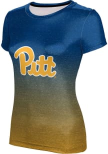 Pitt Panthers Blue ProSphere Ombre Short Sleeve T-Shirt