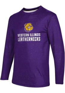 ProSphere Western Illinois Leathernecks Purple Heather Long Sleeve T Shirt
