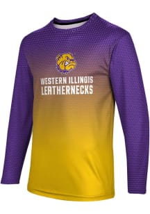 ProSphere Western Illinois Leathernecks Purple Zoom Long Sleeve T Shirt