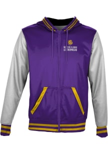 ProSphere Western Illinois Leathernecks Mens Purple Letterman Light Weight Jacket