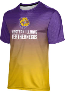 ProSphere Western Illinois Leathernecks Purple Zoom Short Sleeve T Shirt