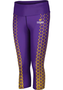 ProSphere Western Illinois Leathernecks Womens Purple Geometric Pants