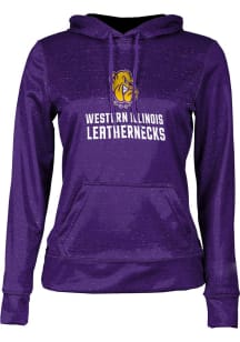 ProSphere Western Illinois Leathernecks Womens Purple Heather Hooded Sweatshirt