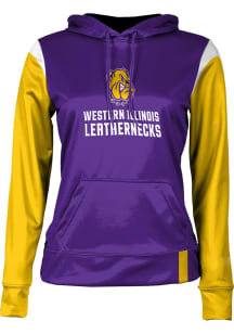 ProSphere Western Illinois Leathernecks Womens Purple Tailgate Hooded Sweatshirt