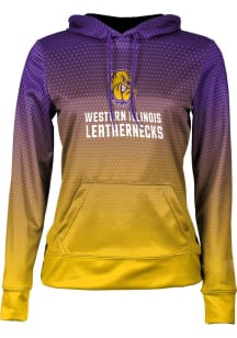 ProSphere Western Illinois Leathernecks Womens Purple Zoom Hooded Sweatshirt